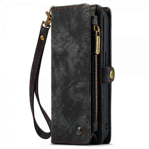 CaseMe iPhone 15 Pro Max Etui 008 Series Aftagelig Skal Sort