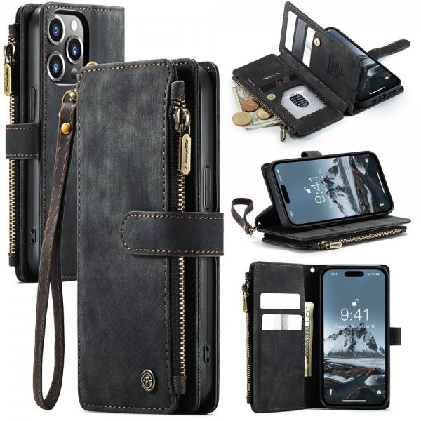 CaseMe iPhone 15 Pro Max Cover C30 Series Sort