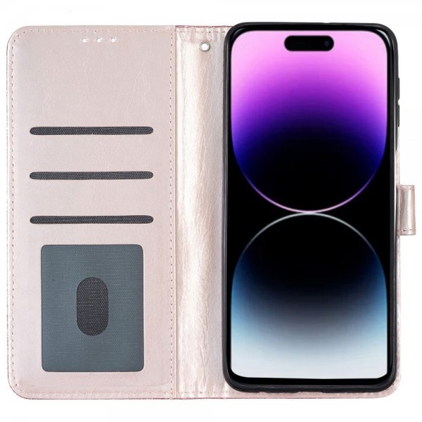 iPhone 15 Pro Max Cover Glimmer Rosaguld