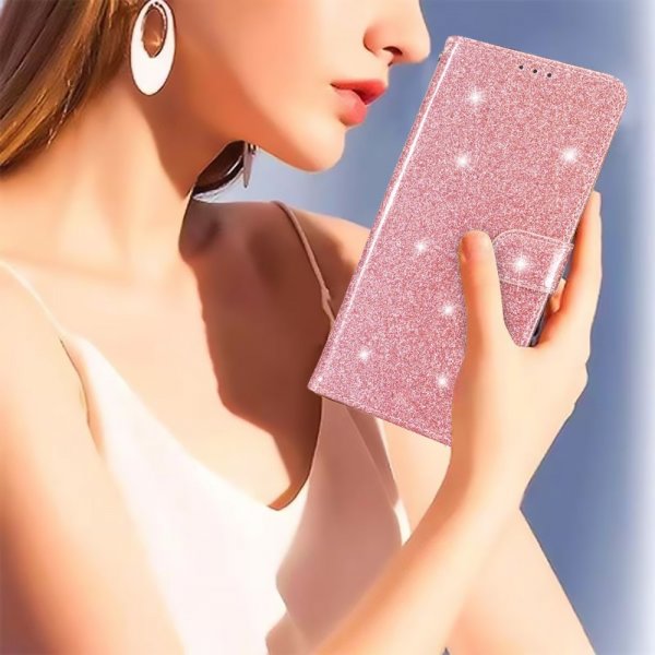 iPhone 15 Pro Max Cover Glimmer Rosaguld