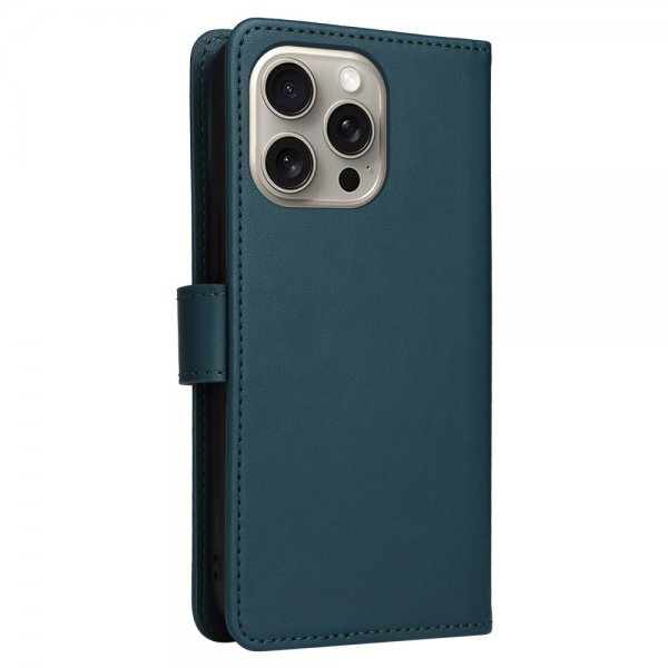 Betopnice iPhone 15 Pro Max Etui med Aftageligt Cover 005 Blå