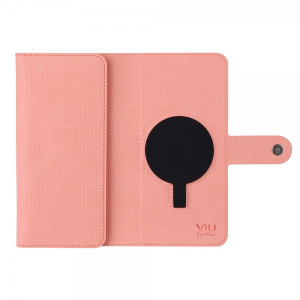 VILI iPhone 15 Pro Max Etui med Aftageligt Cover GHB Series MagSafe Rosa