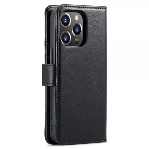 Dg.Ming iPhone 15 Pro Max Cover med Aftageligt Skal Sort