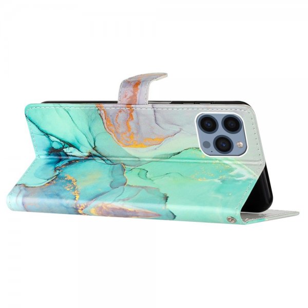 iPhone 15 Pro Max Cover Marmor Grøn