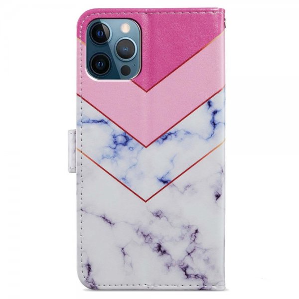 iPhone 15 Pro Max Cover Motiv Hvid Marmor