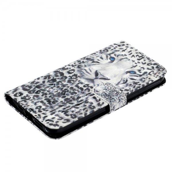 iPhone 15 Pro Max Cover Motiv Hvid Tiger