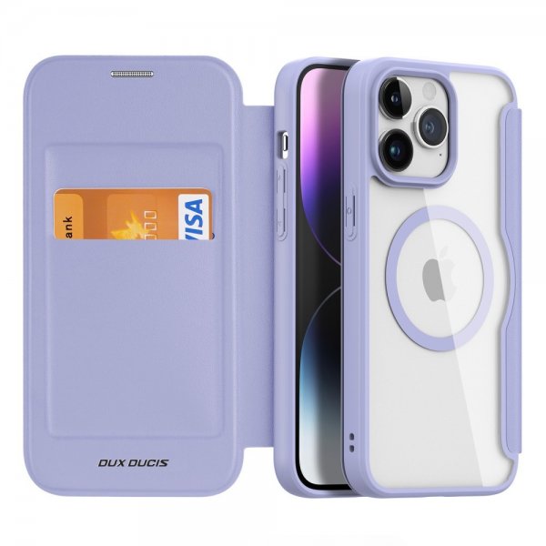 Dux Ducis iPhone 15 Pro Max Cover Skin X Pro Series MagSafe Lilla