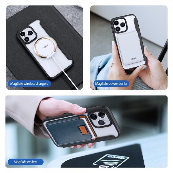 Dux Ducis iPhone 15 Pro Max Cover Skin X Pro Series MagSafe Sort