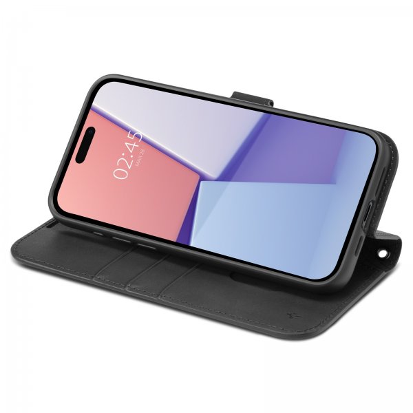 Spigen iPhone 15 Pro Max Cover Wallet S Pro Sort