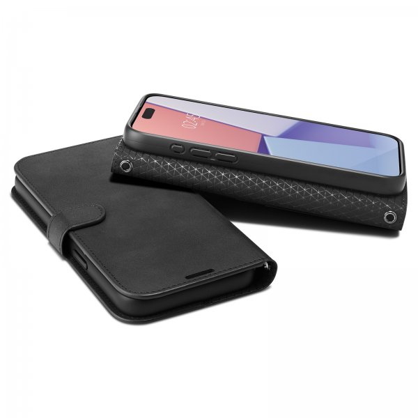 Spigen iPhone 15 Pro Max Cover Wallet S Pro Sort