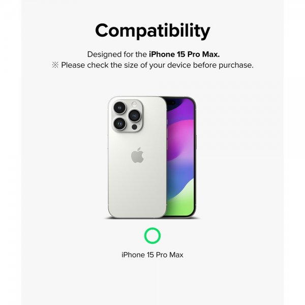 Ringke iPhone 15 Pro Max Kameralinsebeskytter Kameraramme