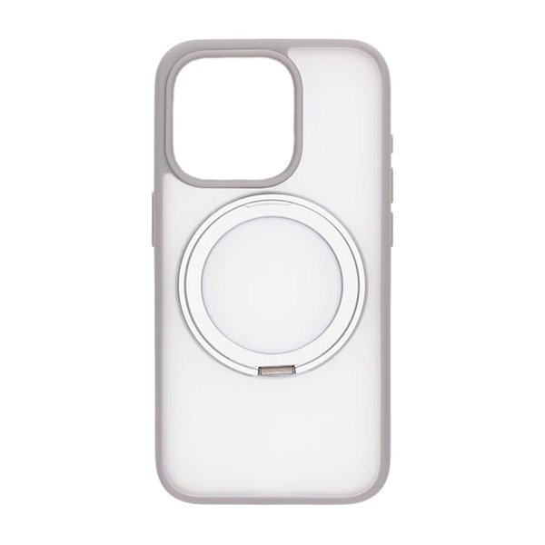 iPhone 15 Pro Max Cover Roterbart MagSafe Stativ Transparent