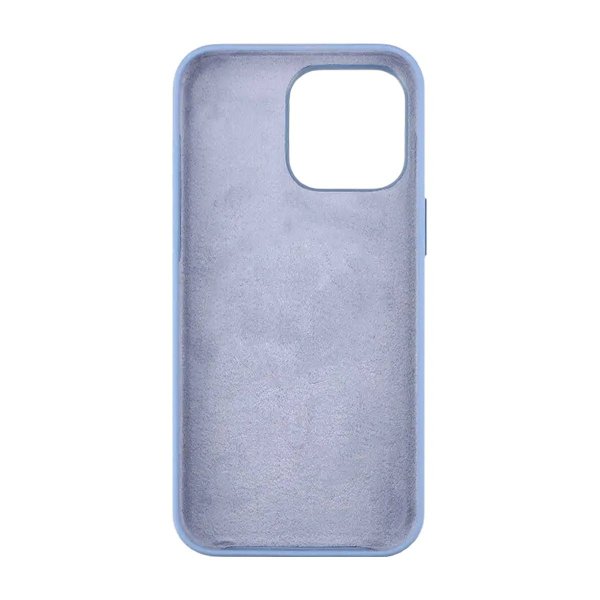 Rvelon iPhone 15 Pro Max Cover Silikone Lyseblå