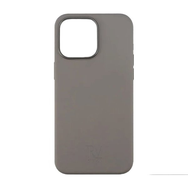 Rvelon iPhone 15 Pro Max Cover Silikone Grå