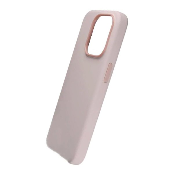 Rvelon iPhone 15 Pro Max Cover Silikone Rosa