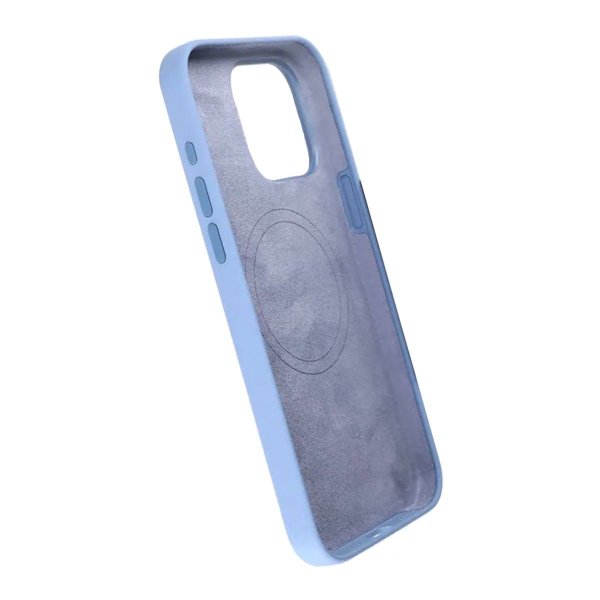 Rvelon iPhone 15 Pro Max Cover Silikone MagSafe Blå