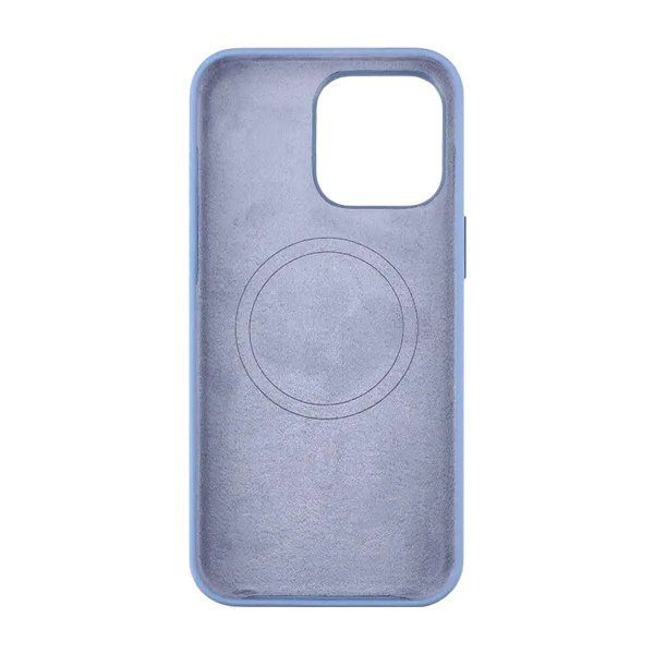 Rvelon iPhone 15 Pro Max Cover Silikone MagSafe Blå