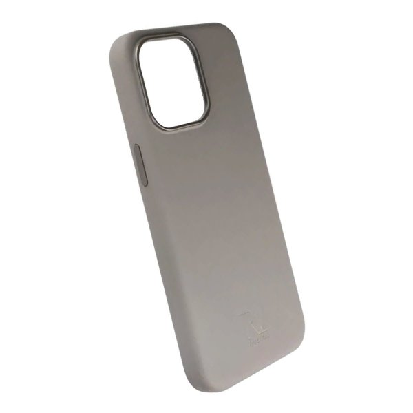 Rvelon iPhone 15 Pro Max Cover Silikone MagSafe Grå