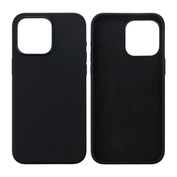 Rvelon iPhone 15 Pro Max Cover Silikone Sort