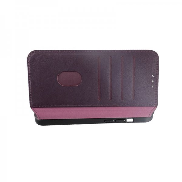Rvelon iPhone 15 Pro Max Cover Ægte Læder Lilla