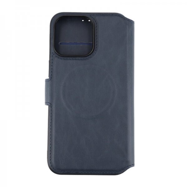 Rvelon iPhone 15 Pro Max Cover 4 Kortrum MagSafe Blå