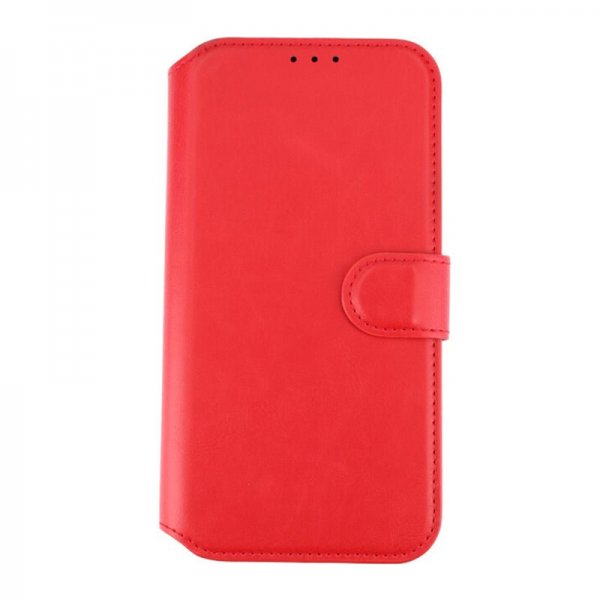 Rvelon iPhone 15 Pro Max Etui 4 Kortlommer MagSafe Rød