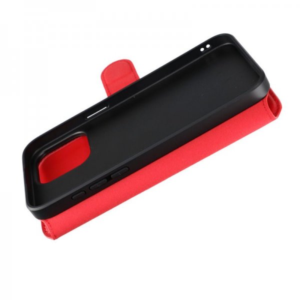 Rvelon iPhone 15 Pro Max Etui 4 Kortlommer MagSafe Rød