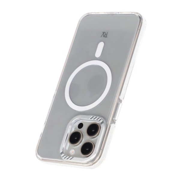 Rvelon iPhone 15 Pro Max Cover Forstærkede Hjørner Hvid