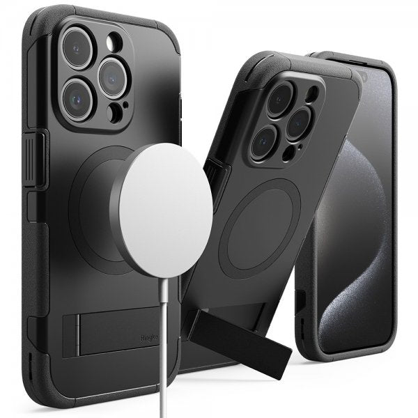 Ringke iPhone 15 Pro Max Cover Alle MagSafe Sort