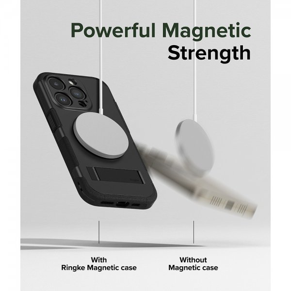 Ringke iPhone 15 Pro Max Cover Alle MagSafe Sort