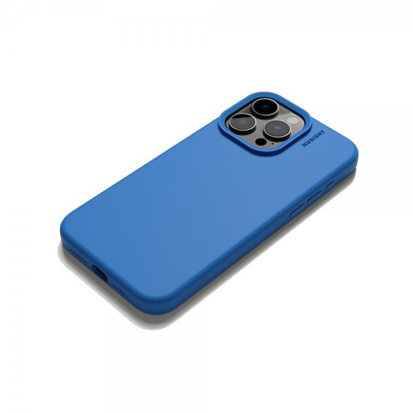 Nudient iPhone 15 Pro Max Cover Base Case Vibrant Blue