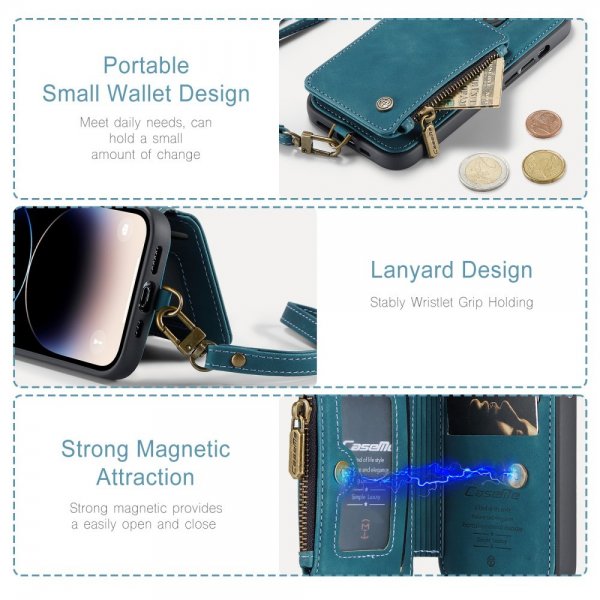 CaseMe iPhone 15 Pro Max Cover C20 Series Petrol