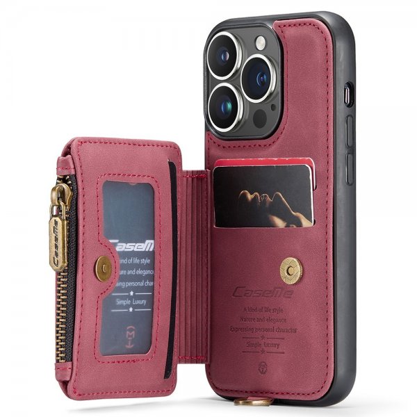 CaseMe iPhone 15 Pro Max Cover C20 Series Rød