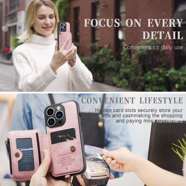 CaseMe iPhone 15 Pro Max Cover C20 Series Rosa