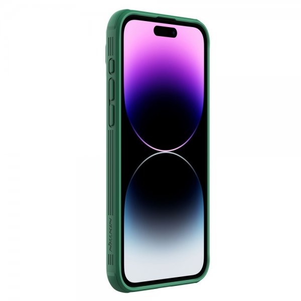 Nillkin iPhone 15 Pro Max Cover CamShield Grøn