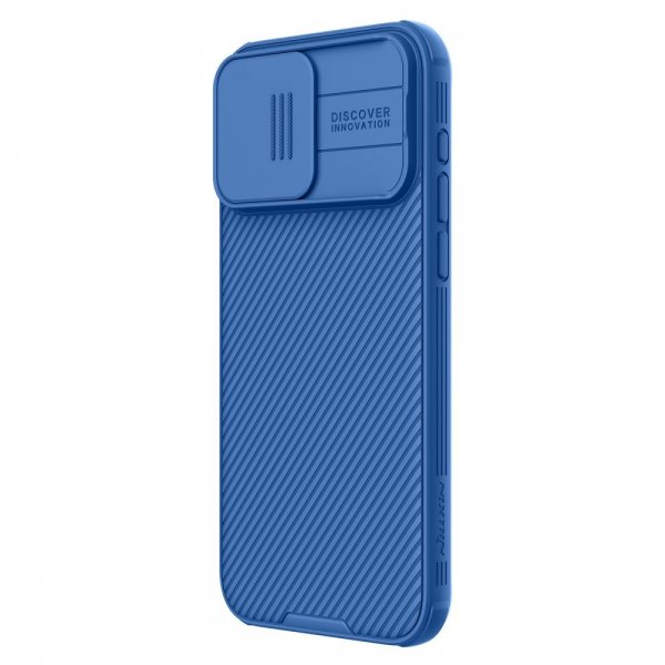 Nillkin iPhone 15 Pro Max Cover CamShield MagSafe Blå