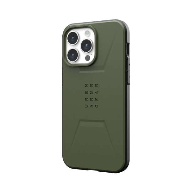 Urban Armor Gear (UAG) iPhone 15 Pro Max Cover Civilian MagSafe Olivengrøn