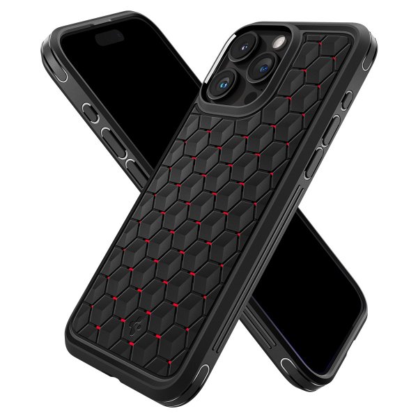 Spigen iPhone 15 Pro Max Cover Cryo Armor Cryo Red
