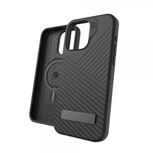 ZAGG iPhone 15 Pro Max Cover Denali Snap Kickstand Sort