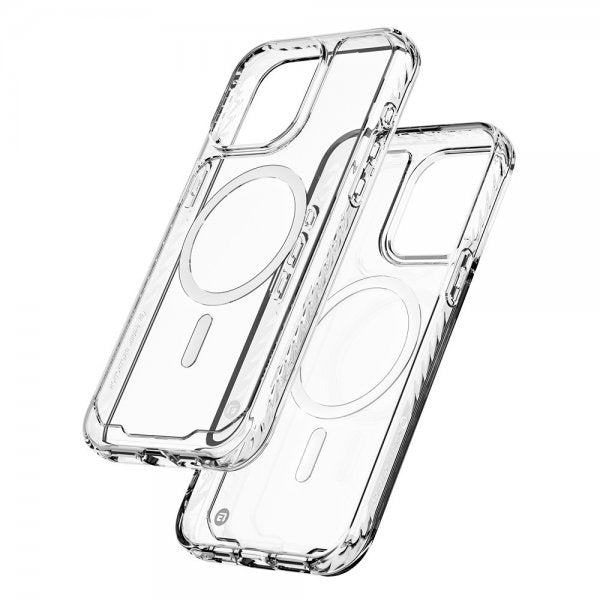 Clckr iPhone 15 Pro Max Cover Diamond MagSafe Transparent