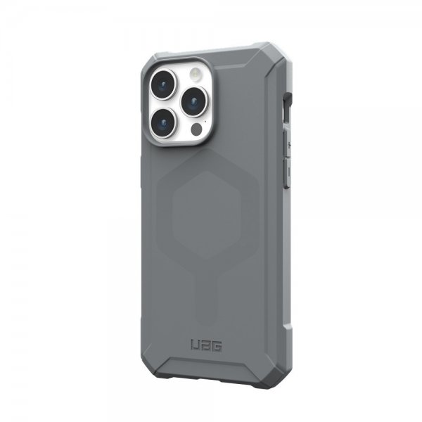 Urban Armor Gear (UAG) iPhone 15 Pro Max Cover Essential Armor MagSafe Sølv