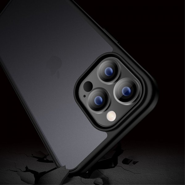 X-Level iPhone 15 Pro Max Cover Matteret Bagside Sort