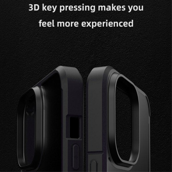 X-Level iPhone 15 Pro Max Cover Matteret Transparent Sort
