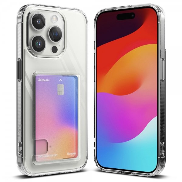 Ringke iPhone 15 Pro Max Cover Fusion Card Clear
