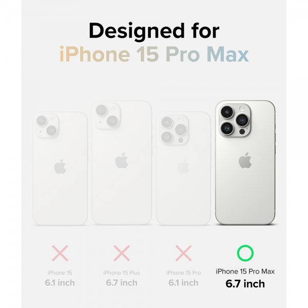 Ringke iPhone 15 Pro Max Cover Fusion Design Seoul