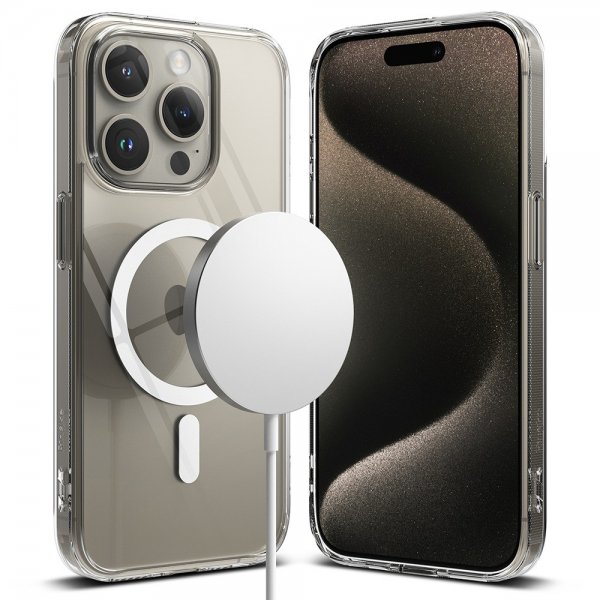Ringke iPhone 15 Pro Max Cover Fusion Magnetic Clear