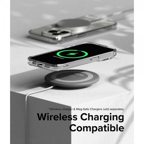 Ringke iPhone 15 Pro Max Cover Fusion Magnetic Matte Clear