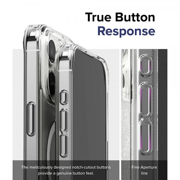 Ringke iPhone 15 Pro Max Cover Fusion Magnetic Matte Clear