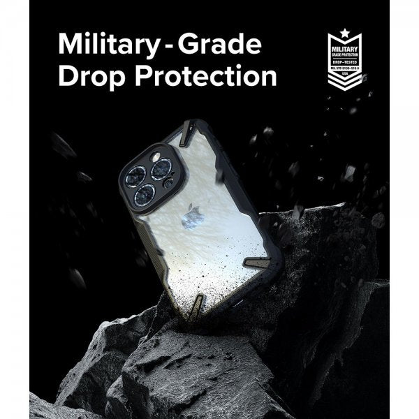 Ringke iPhone 15 Pro Max Cover Fusion X Sort