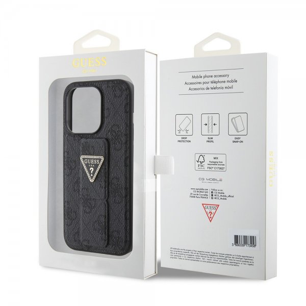 Guess iPhone 15 Pro Max Cover Grip Stand Function Sort